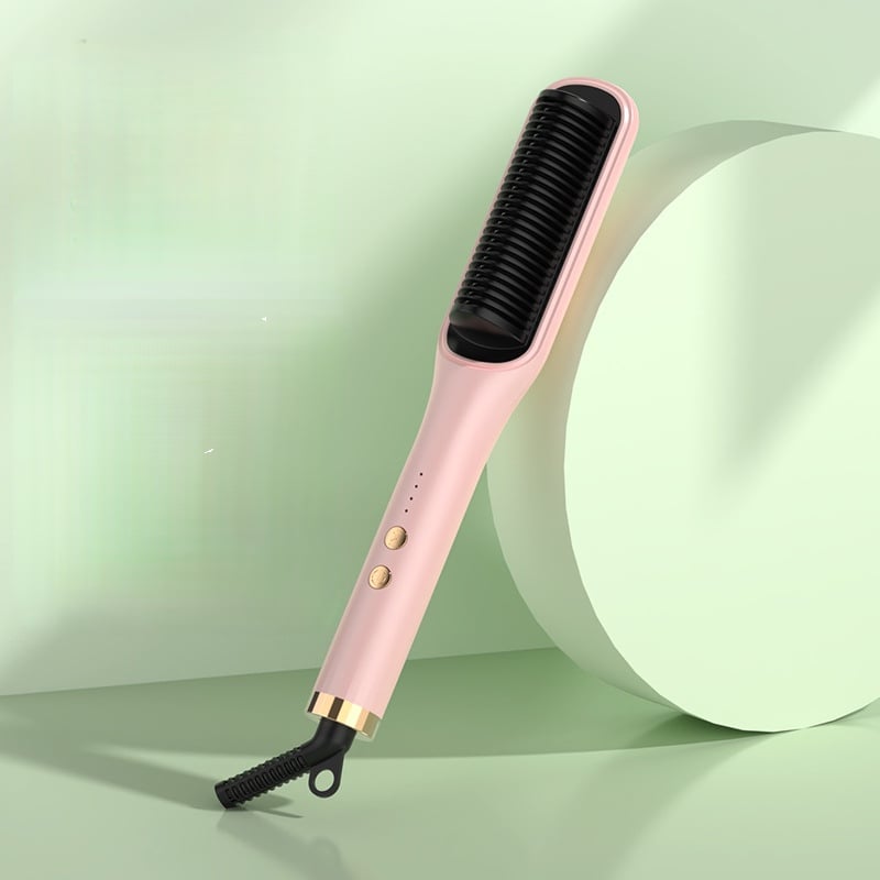 💕55%0FF-negative ion hair straightening styling comb