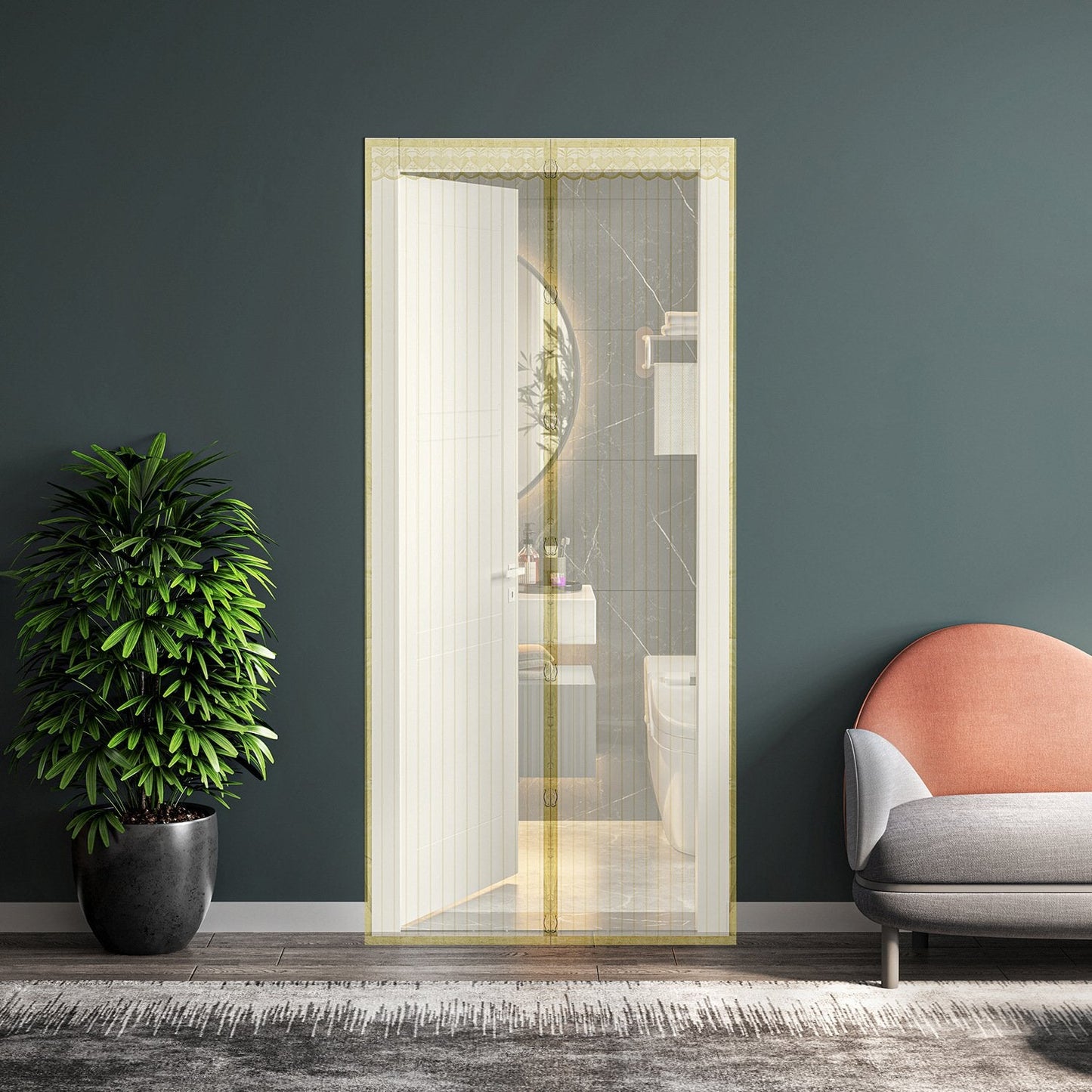 🔥Magnetic Screen Door👾Prevent mosquito-borne viruses