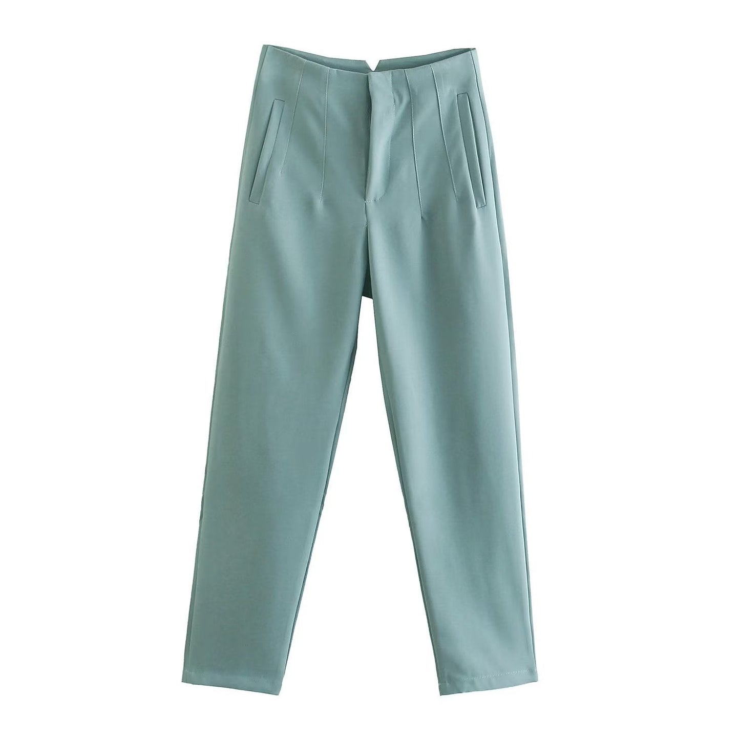 Tailored Pleat High Waist Pants - Buy two and get free shipping!