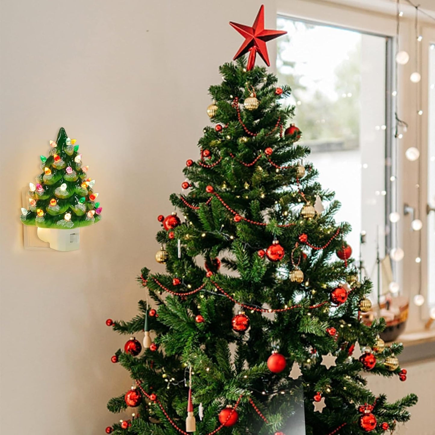 💖Christmas Tree Night Light