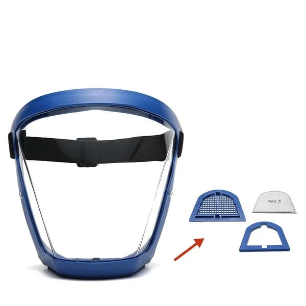 Full face shield - Safety and comfort
