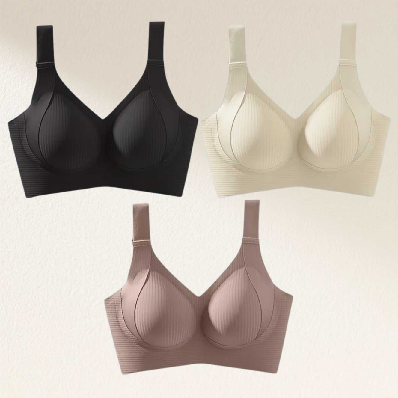 🎁 Buy 1 Get 3 Packs🔥Super Firming Wire-Free Bra All-Day Comfort No More Sagging (3-Pack Value Set)
