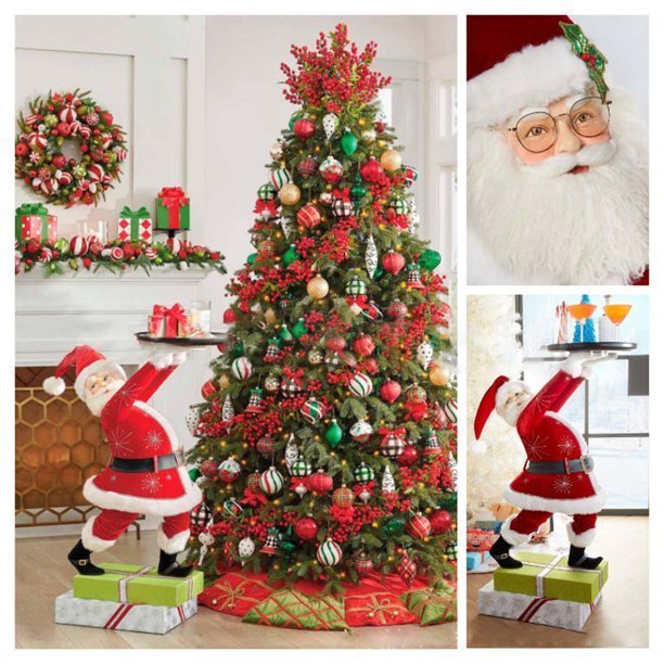 🔥This week's hot sale🔥 Santa Holdings Tray Figurine