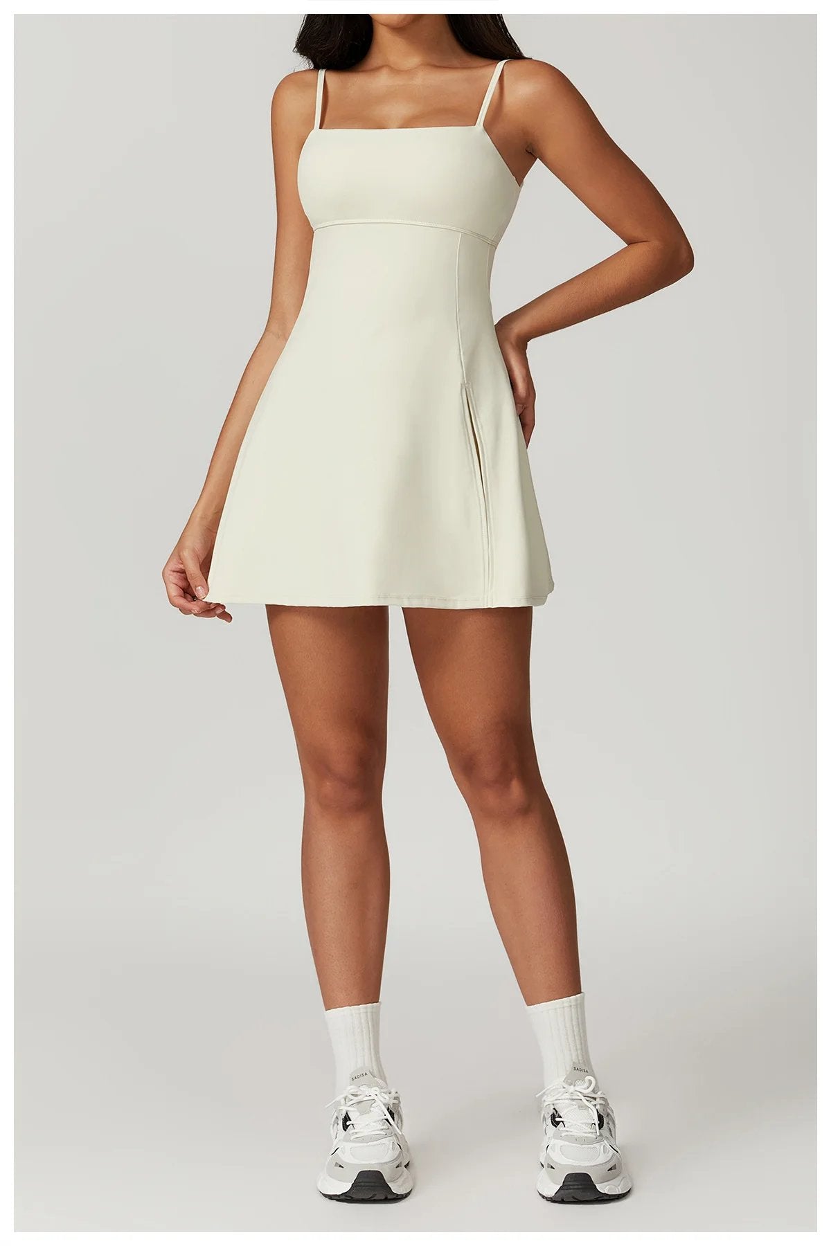 🔥SALE 49% OFF🔥2 in 1 Split Hem Sports Dress - Buy two and get free shipping!