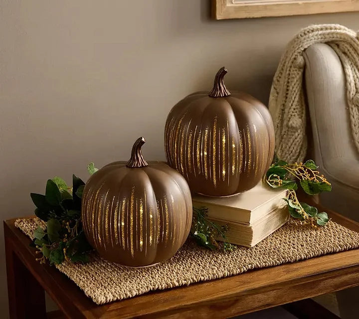 🔥This week's hot sale🔥Halloween starry night glowing decorative pumpkin lantern