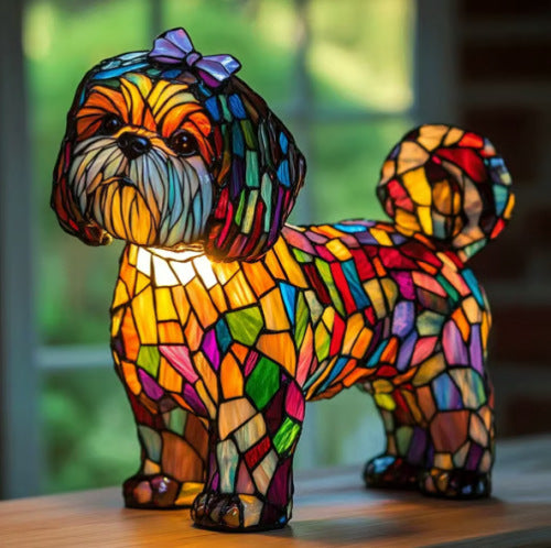😺Magical Fantasy Dog and Cat Lamp🐶
