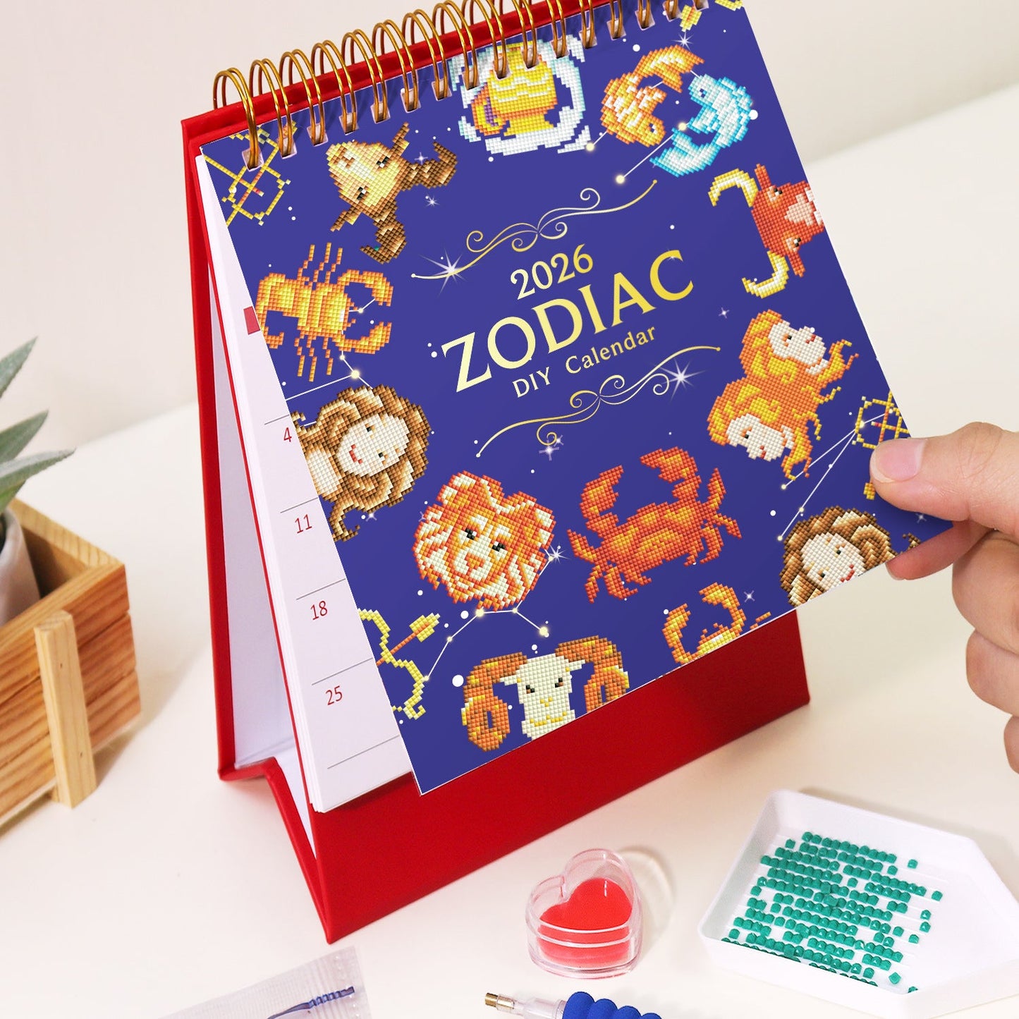 Zodiac Diamond Calendar