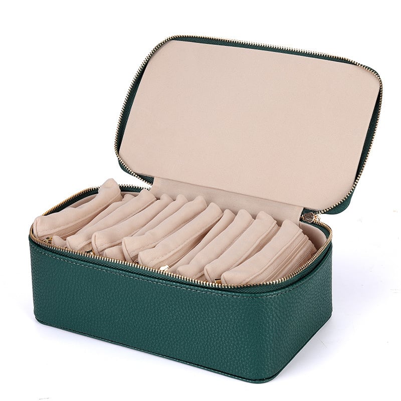 🎁Portable Jewelry Box for Earrings Necklace Rings