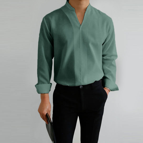 🎁This Week's Special Price $25.99💥Gentlemans Simple Design Casual Shirt