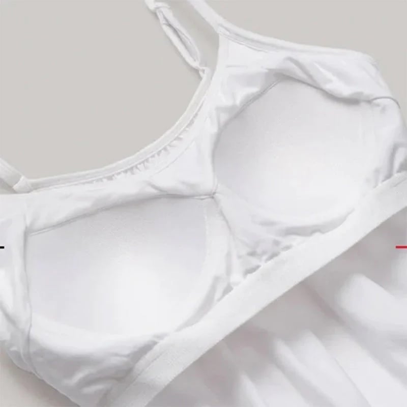 (🎁2025-Christmas Hot Sale🎁)Loose-fitting Tank Top With Built-in Bra