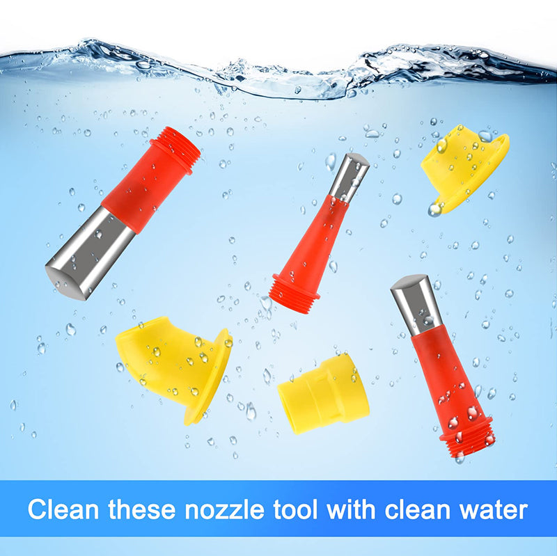 💥$9.99💥 — Universal Integrated Rubber Nozzle Tool | 20-Piece Set