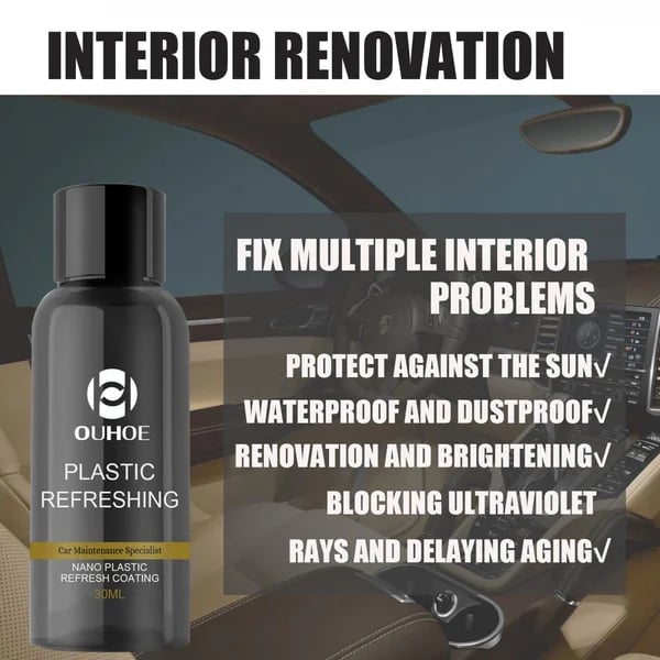 Plastic Revitalizing Coating Agent(Buy 1 Get 1 Free)