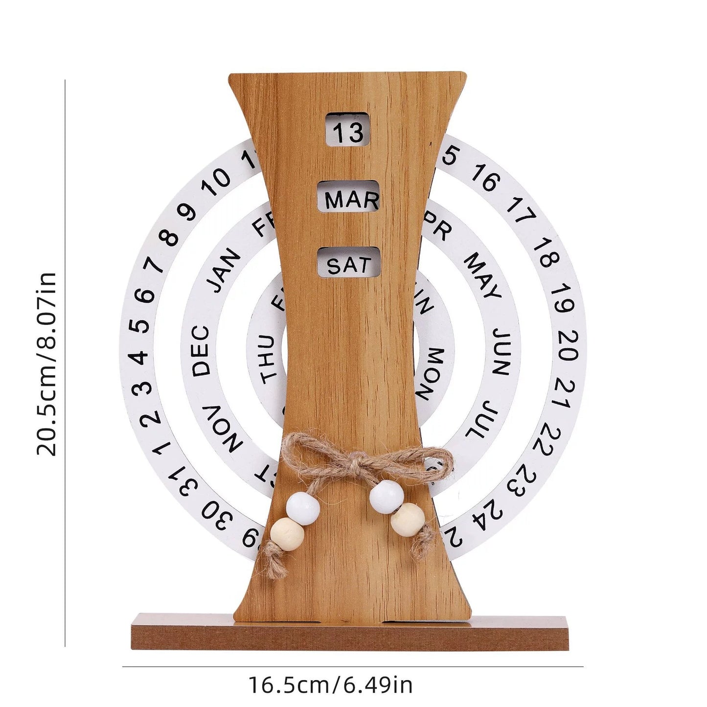 🔥Wooden Perpetual Calendar📅