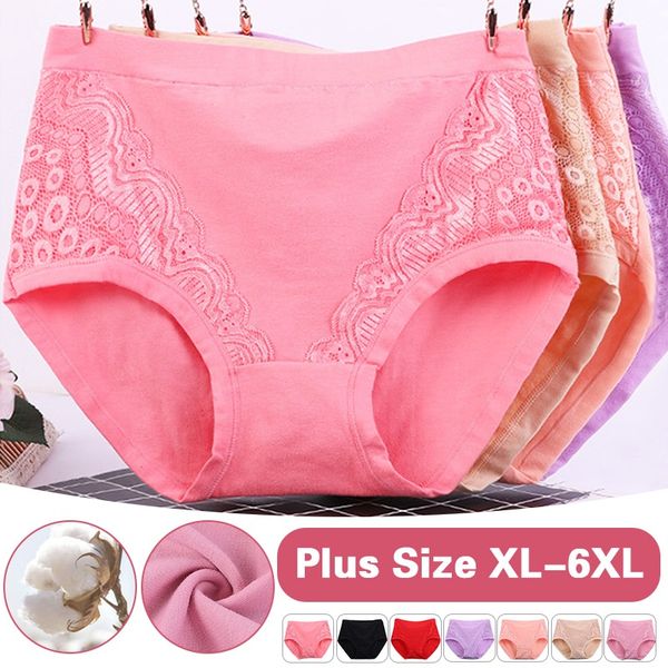(🔥Promotion 49% off)Plus Size High Waist Leak Proof Cotton Panties