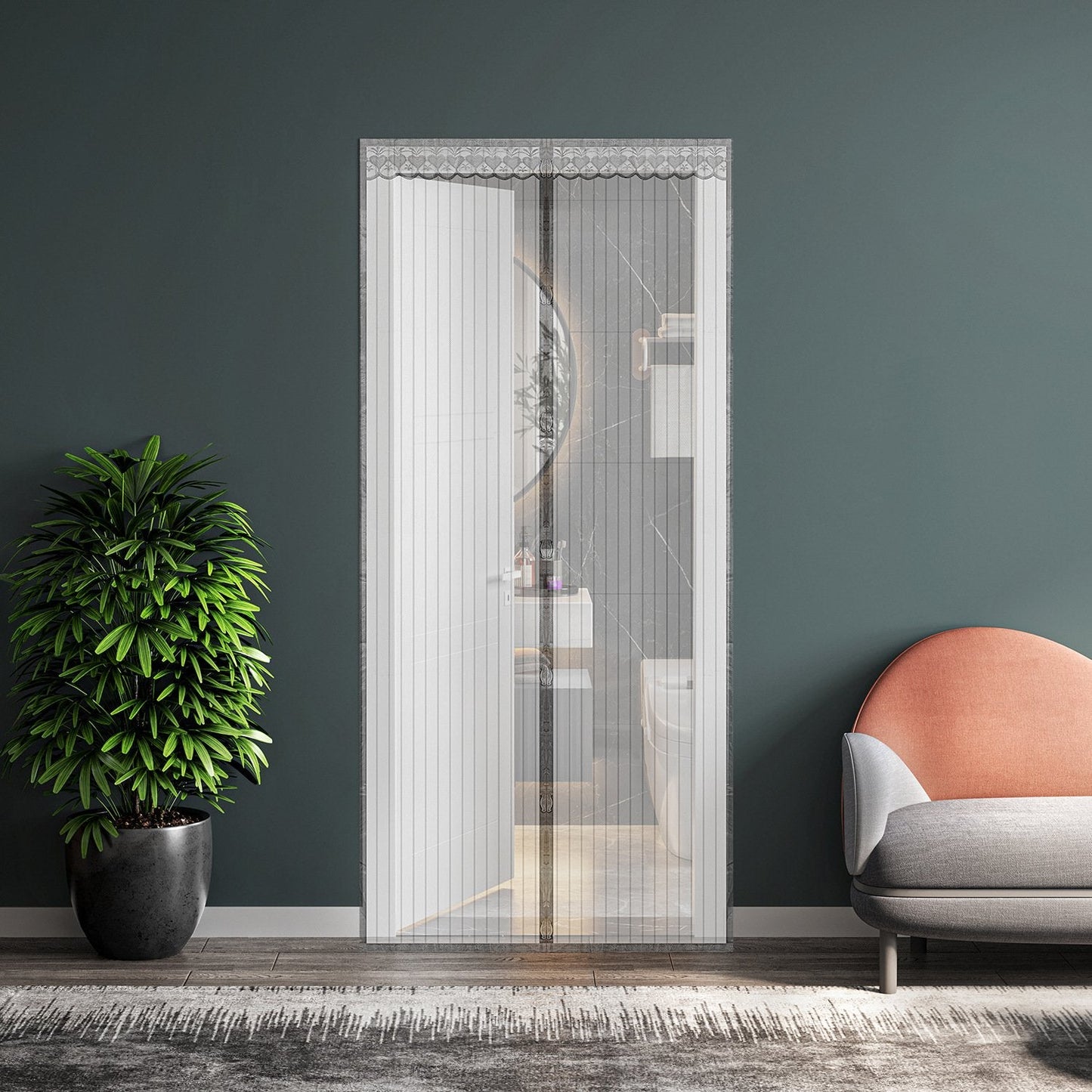 🔥Magnetic Screen Door👾Prevent mosquito-borne viruses