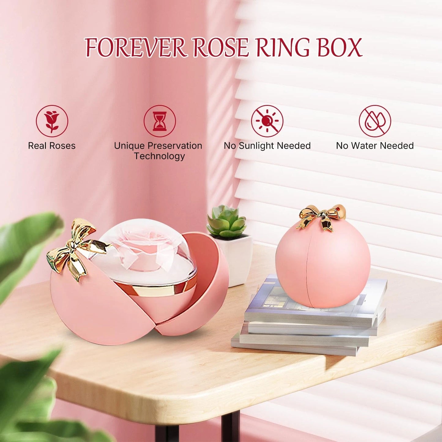 🔥 Limited-Time Offer 🔥 Preserved Rose Gift Box