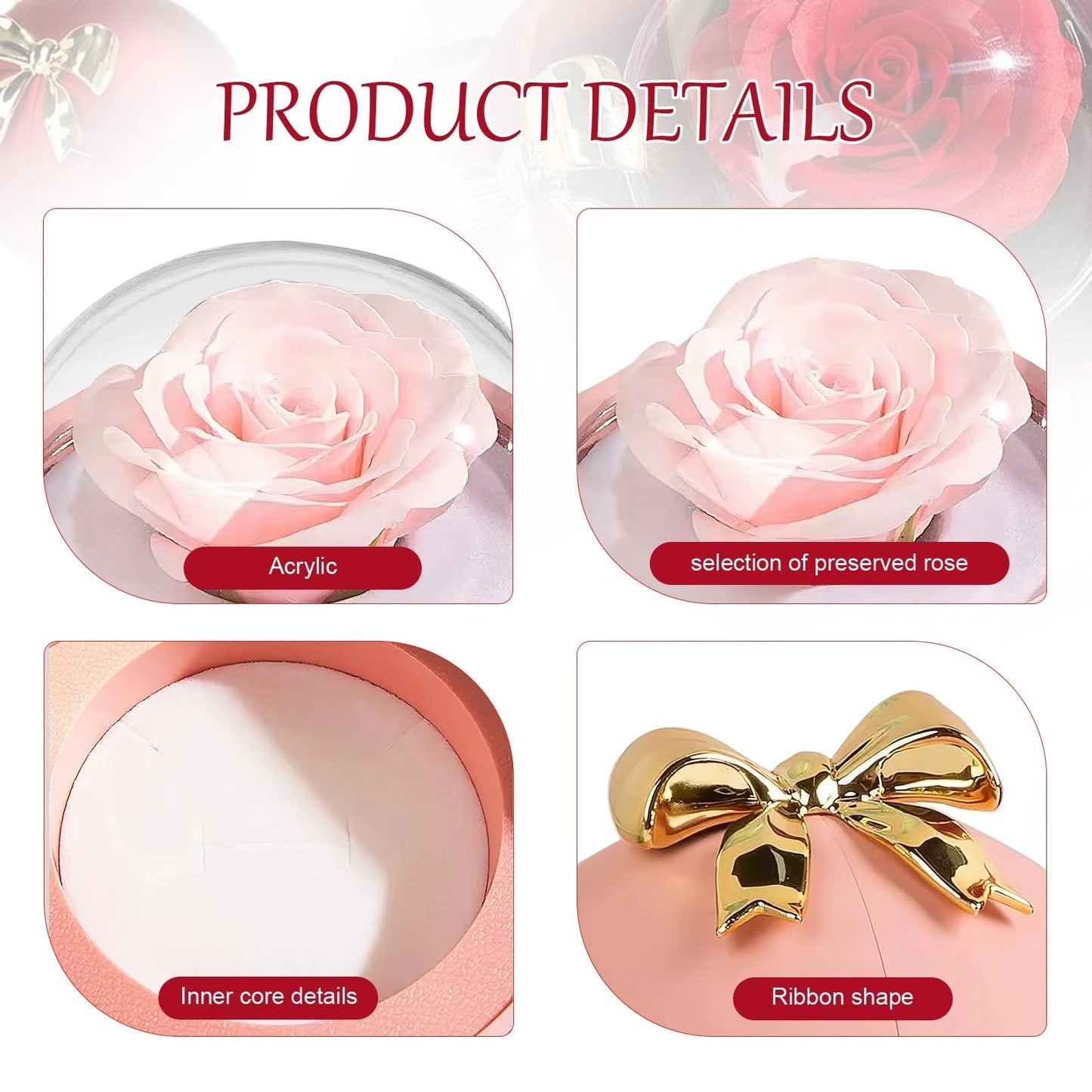 🔥 Limited-Time Offer 🔥 Preserved Rose Gift Box